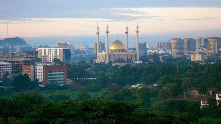 Abuja skyline and city landscape