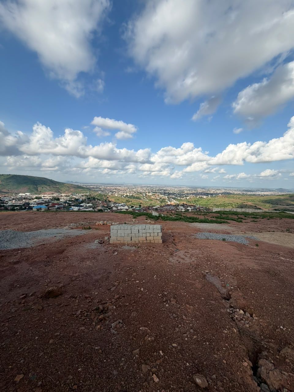 Undeveloped land overlooking Abuja