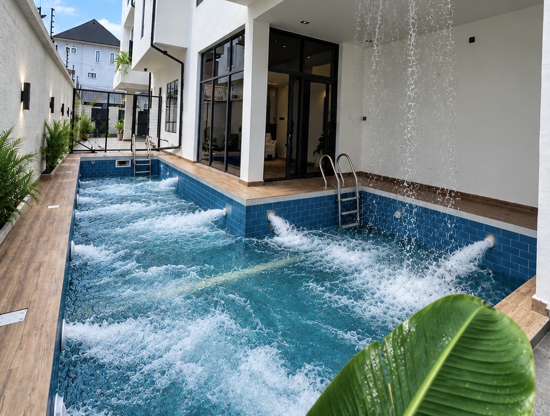 Luxury residential property with private pool